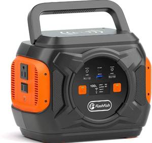 lot 4 image: FLASHFISH A301 Portable Power Station  320W 292Wh80000mAh
