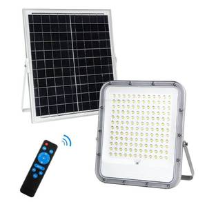 lot 55 image: KCD TK07-50W Outdoor Solar Flood Light with Remote Control