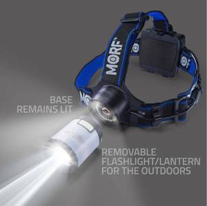 lot 90 image: MORF L300 REMOVABLE HEADLAMP AND LANTERN