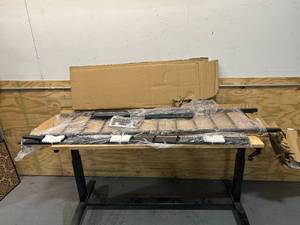 lot 115 image: ZINUS Eden Metal Daybed with Trundle  Mattress Foundation with Steel Slat Support  Easy Assembly, Twin