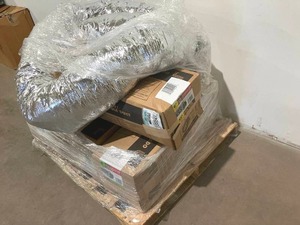 Wholesale Pallet of 6 Assorted Boxes of Insulated Flexible Duct