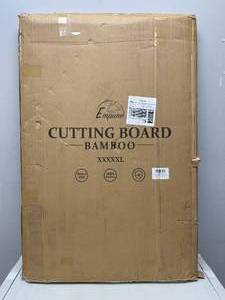 Empune 36 x 24 in. Extra Large Bamboo Cutting Board with Juice Groove