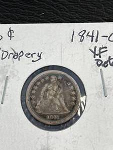1841-O Seated Liberty Dime