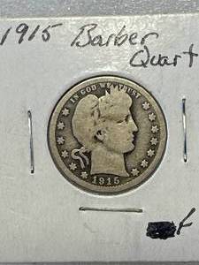 1915 Barber Quarter