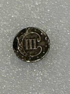 1853 Three Cent Trime