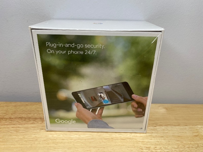 lot 13A image: Brand New Google Nest Cam Indoor Security Camera 