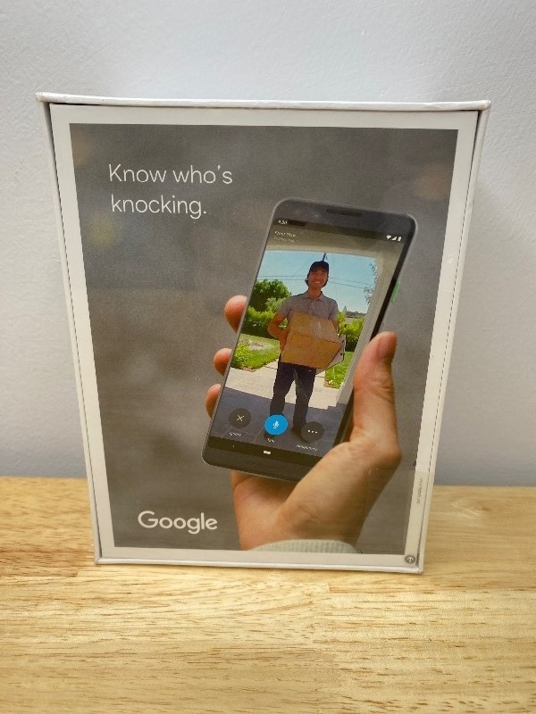 lot 14A image: Brand New Google Nest Hello Smart Wi-Fi Video Doorbell 