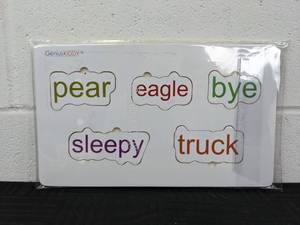 lot 414 image: Lot of 60 GeniusKIDDY Wooden Puzzle Boards