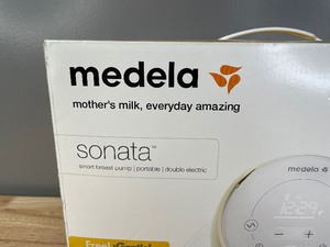 lot 377 image: Brand New Medela Sonata Smart Double Electric Breast Pump 