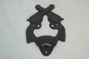 cast iron bottle opener