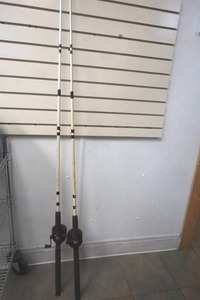 fishing rods combs.