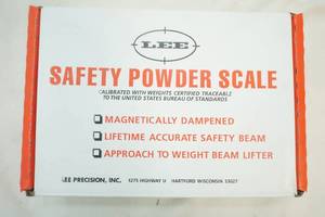 Lee powder scale