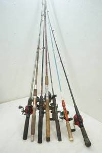 fishing rods combs.