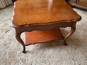 lot 12 image: Golden Oak Side Table