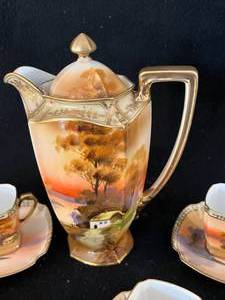 lot 45 image: Nippon East Asian Tea Set with Teapot