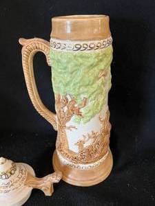 lot 56 image: Grecian Style Beer Mug