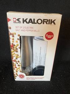 lot 161 image: Kalorik Electric Salt Mill