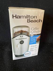 lot 162 image: Hamilton Beach Coffee Grinder