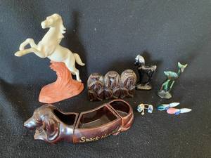 lot 185 image: Vintage Porcelain & Ceramic Decor Items