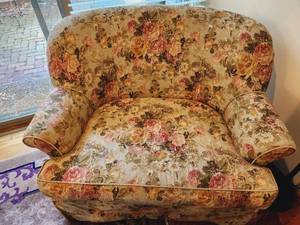 Floral Loveseat