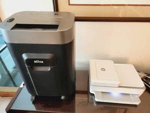 Shredder & HP Printer