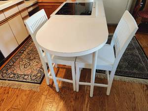 White Counter Height Chairs
