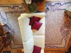 Sculpted Oriental Carpet