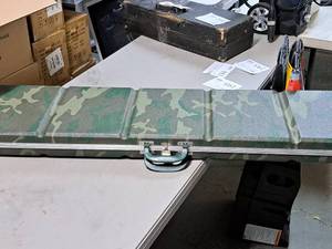 lot 195 image: Camouflage 52 Rifle Case