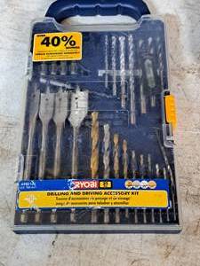 lot 218 image: Ryobi 31-piece Drilling and Driving Accessory Kit A983101