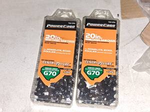 lot 225 image: Lot of (2) Power Care 20 Semi Chisel Saw Chains 462-940 (New)