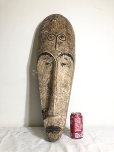 Wonderful LARGE Early Carved Fang Ngil Mask - Gabon People&nbsp