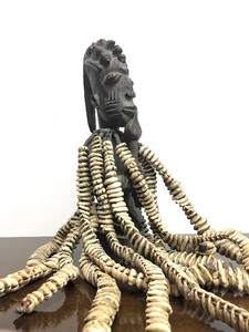 Impressive Yoruba EsuEshu Elegba Kneeling Figure