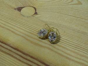 lot 79 image: Golden Odyssey for Brilliante 31.50 DEW Simulated Diamond Drop Earrings