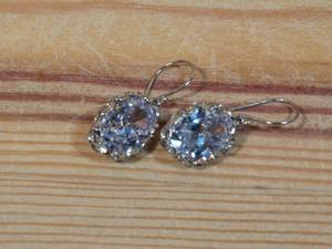 lot 80 image: Golden Odyssey for Brilliante 31.50 DEW Simulated Diamond Drop Earrings