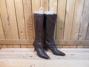 lot 163 image: Anne Klein iFlex Boots - Brown - size 7 12 M