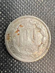1874 US THREE CENT NICKEL