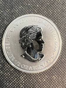 2015 HALF TROY OZ .999 FINE SILVER CANADA SPECIAL FORCES