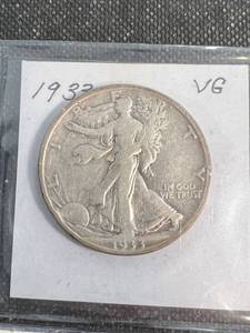 6 SILVER US COINS 1906D 1933S 50C 1906D 25C 1912 1912S 1941D 1946D 10C