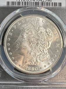1880-S US MORGAN SILVER DOLLAR MS65 PCGS