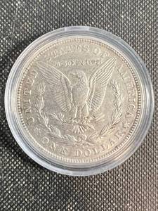 1921 US MORGAN SILVER DOLLAR IN AIRTITE
