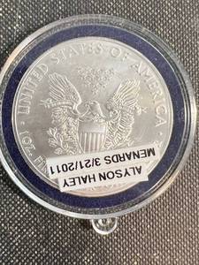 2011 AMERICAN SILVER EAGLE IN AIRTITE