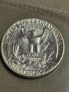 1952 WASHINGTON QUARTER BU