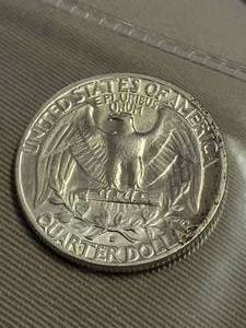 1952-D WASHINGTON QUARTER BU-UNC