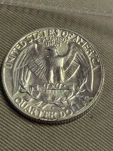 1953-D WASHINGTON QUARTER BU