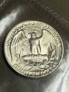 1953-S WASHINGTON QUARTER BU