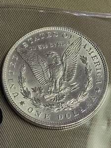 1898 US MORGAN SILVER DOLLAR BU-UNC