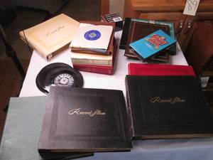 Lot of assorted Vintage leather bou...