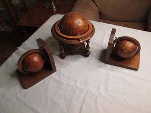 Highly detailed carved wood table t...