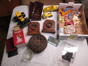 Box of Assorted antique Tonka toys ...