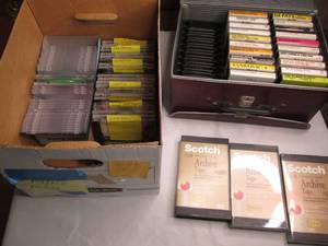 Huge collection of CDs and Cassett...